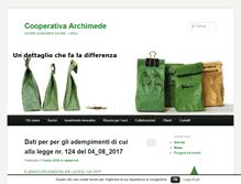 Tablet Screenshot of cooparchimede.org